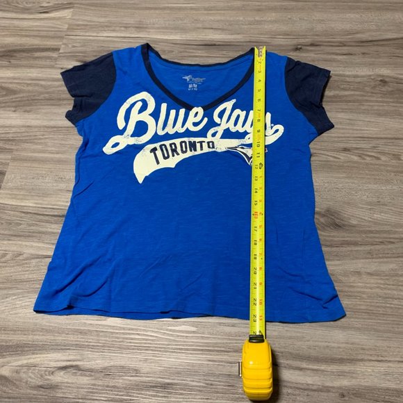 ⭐2/$20 4Her by Carl Banks | Women's Toronto Blue Jays TShirt Medium - Picture 5 of 6